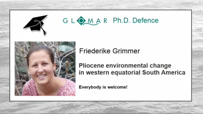 Announcement of Friederike's PhD Defence