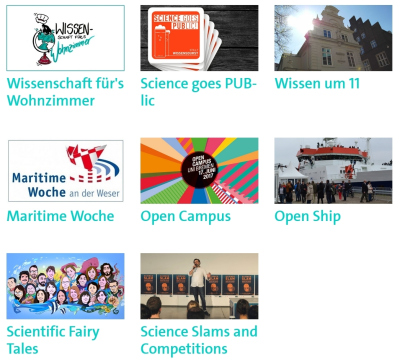screenshot of public engagement web page