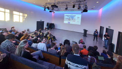 Die internationale Arbeitsgruppe hat den Austausch bei einem wissenschaftlichen Symposium in Bremen genutzt, um die gemeinsame Arbeit zu fördern. Foto: MARUM - Zentrum für Marine Umweltwissenschaften, Universität Bremen; R. Morard