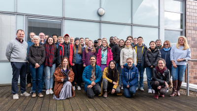 Participants of the annual ArcTrain-meeting at MARUM in Bremen. Photo: MARUM - Center for Marine Environmental Sciences, University of Bremen; V. Diekamp