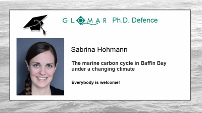 Announcement of PhD defence