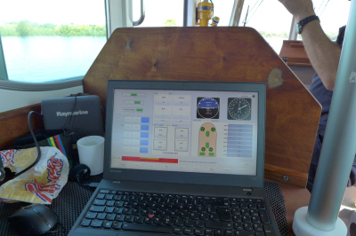 Steuerung des ROVs (GUI)