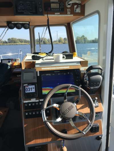 Einsatz mit Fishfinder