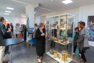 Ausstellungseröffnung im Haus der Wissenschaft. Foto: MARUM – Zentrum für Marine Umweltwissenschaften, V. Diekamp