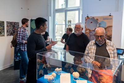 Ausstellungseröffnung im Haus der Wissenschaft. Foto: MARUM – Zentrum für Marine Umweltwissenschaften, V. Diekamp