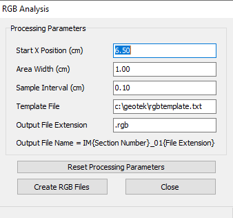 RGB Analysis