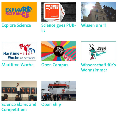 screenshot of public engagement web page