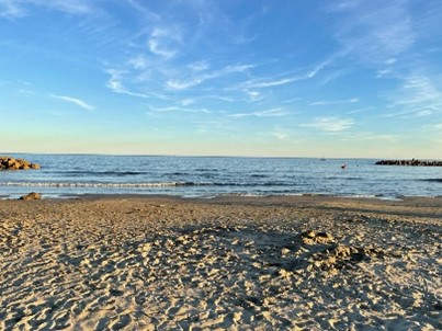 Beach close to Montpellier