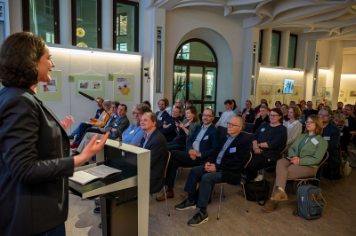 Kathrin Moosdorf, MdBB, Senatorin für Klima, Umwelt und Wissenschaft, hielt ein Grußwort. Foto: MARUM – Zentrum für Marine Umweltwissenschaften, Universität Bremen; V.Diekamp