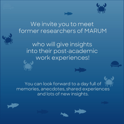 waht to expect from the MARUM Career Day