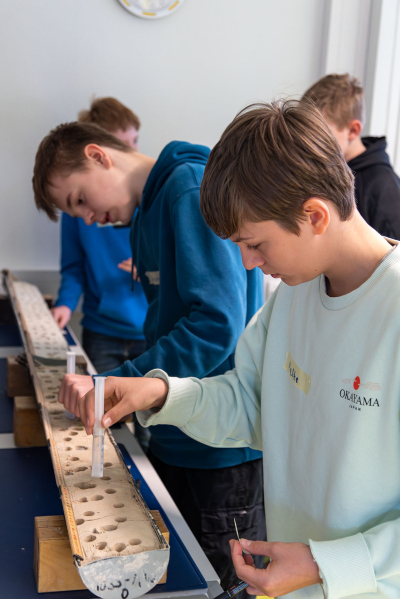 Zukunftstag im MARUM UNISchullabor. Foto: MARUM – Zentrum für Marine Umweltwissenschaften der Universität Bremen; V. Diekamp