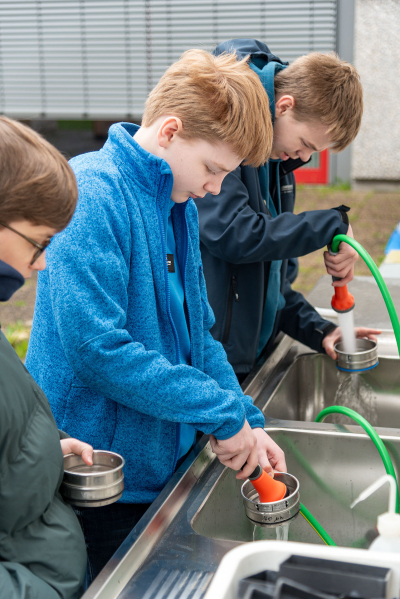 Zukunftstag im MARUM UNISchullabor. Foto: MARUM – Zentrum für Marine Umweltwissenschaften der Universität Bremen; V. Diekamp