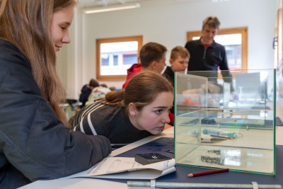 Zukunftstag im MARUM UNISchullabor. Foto: MARUM – Zentrum für Marine Umweltwissenschaften der Universität Bremen; V. Diekamp