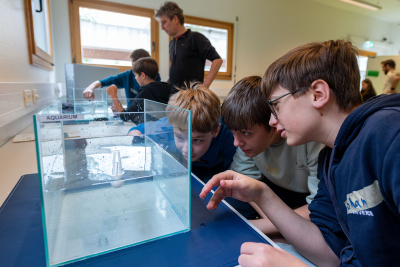 Zukunftstag im MARUM UNISchullabor. Foto: MARUM – Zentrum für Marine Umweltwissenschaften der Universität Bremen; V. Diekamp