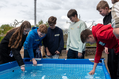 Zukunftstag im MARUM UNISchullabor. Foto: MARUM – Zentrum für Marine Umweltwissenschaften der Universität Bremen; V. Diekamp