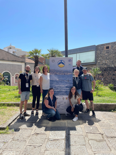 group picture Wiebke with her German marine mammal collegues