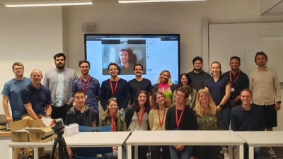 Group photo of the participants and lecturers of the summer school at Radboud University, Nijmegen, NL