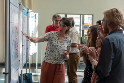 Poster Session OFS24. Photo: MARUM – Center for Marine Environmental Sciences, University of Bremen; V. Diekamp