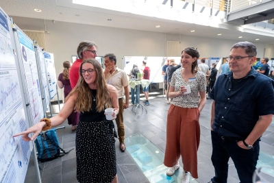 Poster Session OFS24. Photo: MARUM – Center for Marine Environmental Sciences, University of Bremen; V. Diekamp