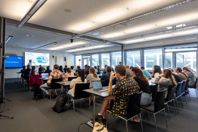 Talks OFS24. Photo: MARUM – Center for Marine Environmental Sciences, University of Bremen; V. Diekamp