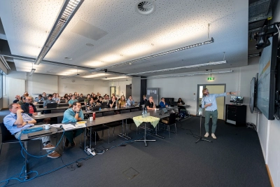 Talks OFS24. Photo: MARUM – Center for Marine Environmental Sciences, University of Bremen; V. Diekamp