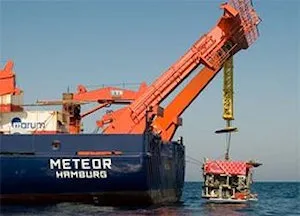 ROV QUEST wird von FS METEOR aus eingesetzt.