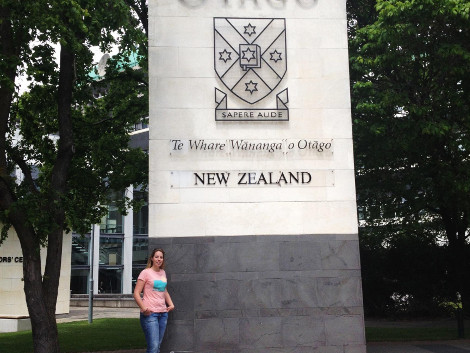 Charlotte Kleint at University of Otago 2014