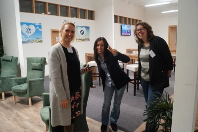 f.l.t.r. Tina Klose, Emma Bavoux, Rianne van Kaam