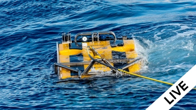 Die Tauchgänge des ROV MARUM-SQUID können live verfolgt werden. Foto: MARUM – Zentrum für Marine Umweltwissenschaften, Universität Bremen
