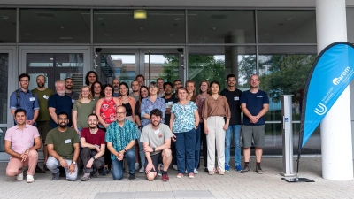 Die Teilnehmerinnen und Teilnehmer der diesjährigen ECORD Summer School. Foto: Foto: MARUM – Zentrum für Marine Umweltwissenschaften, Universität Bremen; V. Diekamp
