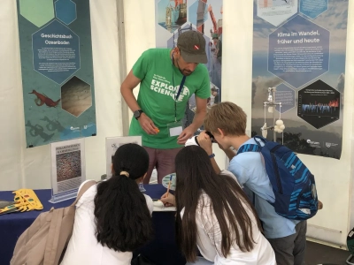 Explore Science 2024. Foto: MARUM – Zentrum für Marine Umweltwissenschaften, Universität Bremen; U.Prange