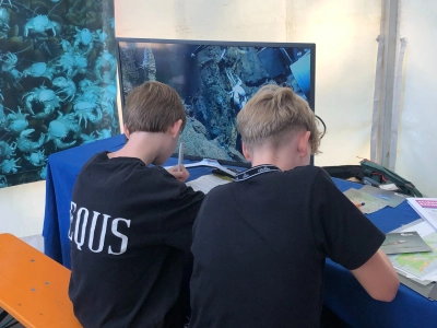Abbildung zeigt Rallye. Explore Science 2024. Foto: MARUM – Zentrum für Marine Umweltwissenschaften, Universität Bremen; U.Prange