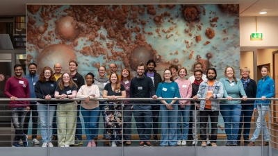 Gruppenbild der Dozent:innen und Teilnehmenden des zweiten MagellanPlus-Workshops am MARUM. Foto: MARUM – Zentrum für Marine Umweltwissenschaften, Universität Bremen; V. Diekamp