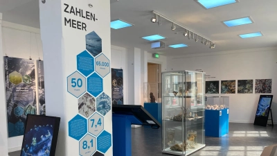 Interaktive Ausstellung "3.688 Meter unter dem Meeresspiegel" Foto: MARUM - Zentrum für Marine Umweltwissenschaften, Universität Bremen; J.Nitsch