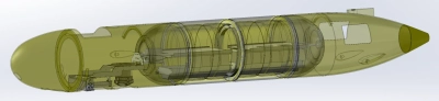 Digital Twin: CAD Modell des AUV Seal