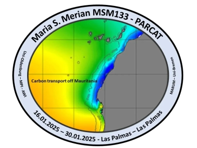 Abbildung zeigt Logo der Expedition MSM133