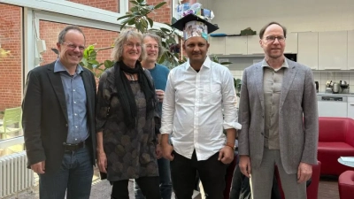 Jewel Das with his defence committee