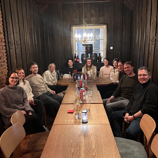 Abendessen zum Abschluss