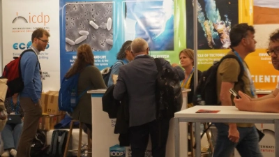 Gemeinsamer Ausstellungsstand von ECORD und ICDP