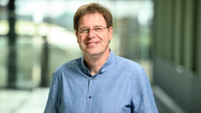 Professor Frank Oliver Glöckner, Leiter PANGAEA. Foto: Universität Bremen / Kerstin Rolfes