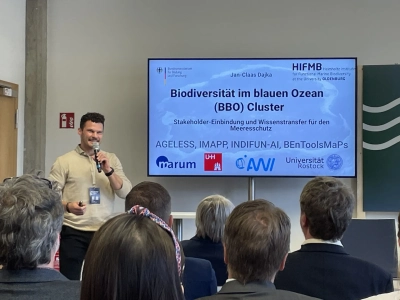 Jan-Claas Dajka, HIFMB. Foto: MARUM – Zentrum für Marine Umweltwissenschaften, Universität Bremen; S. Groscurth