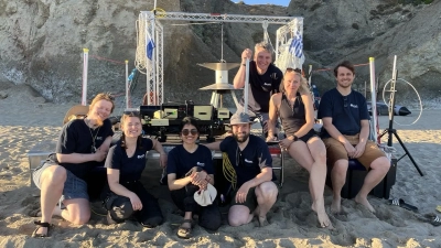 Abbildung zeigt Gruppenbild. Foto: MARUM – Zent rum für Marine Umweltwissenschaften, Universität Bremen; O. Lang