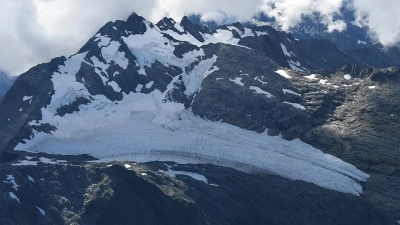 Der Brewster-Gletscher in den Neuseeländischen Alpen. Ziel der Kooperation ist es, klimawandel-bedingte Gletscherschmelze und andere Klimafolgen auch auf gesellschaftliche Konsequenzen zu untersuchen. Foto: Lauren Vargo