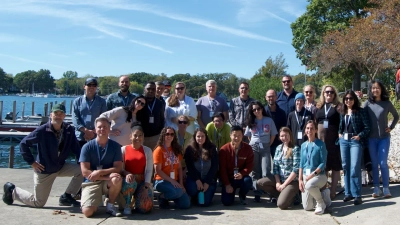 Teilnehmende des USSSP-Workshops „Targeting Pacific Highs for Past Records of Warm Climates“. Foto: Elizabeth M. Griffith, Ohio State University