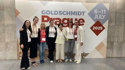 Polina Tselykh at Goldschmidt Conference