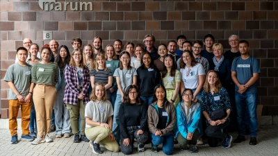 Gruppenbild der Teilnehmenden der diesjährigen ECORD Summer School. Foto: MARUM – Zentrum für Marine Umweltwissenschaften, Universität Bremen; V. Diekamp