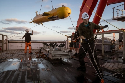 MARUM AUV SEAL hier im Einsatz auf FS SONNE