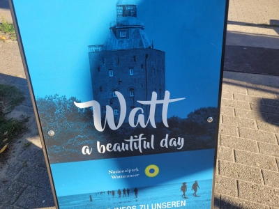 Abbildung zeigt wattwanderschild