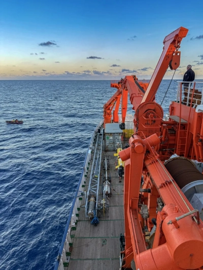 Das letzte Mal AUV und der Fahrtleiter überblickt alles. Foto: Anthea Oestreicher