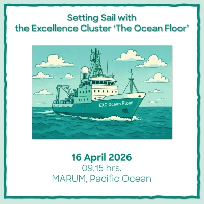 Settinfg Sail with the EXC The Ocean Floor on 16 April 2026
